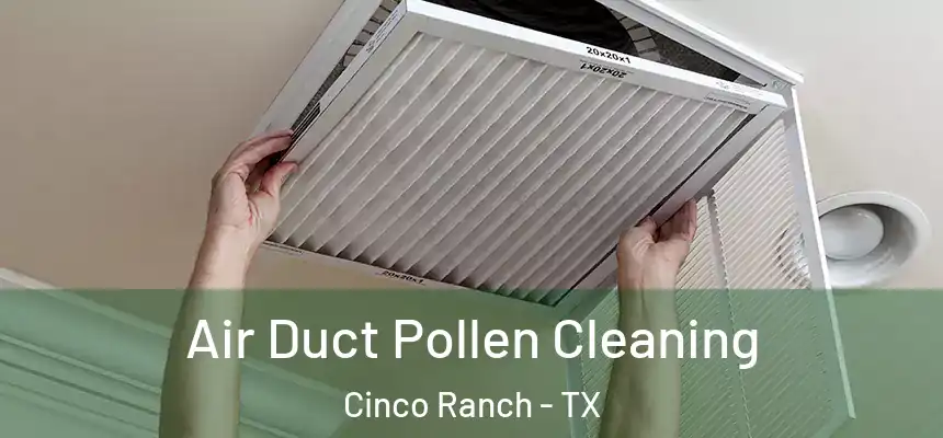  Air Duct Pollen Cleaning Cinco Ranch - TX